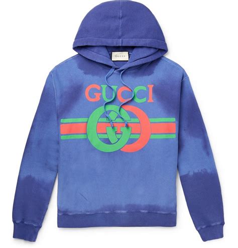 gucci printed loopback cotton-jersey hoodie legit check|how to check gucci hoodie.